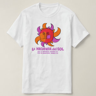 Camiseta Restaurante La Hacienda del Sol Mexicano, Chicago