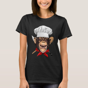 Camiseta Restaurante Monkey Cook Culinary Cooki
