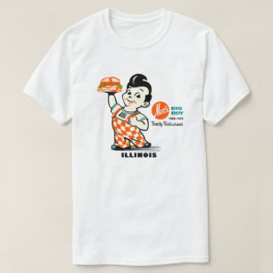 Camiseta Restaurantes Big Boy de Illinois