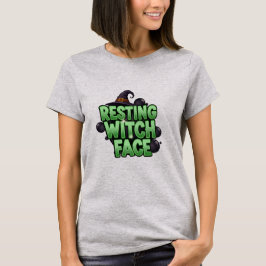 Camiseta Resting Witch Face Tee