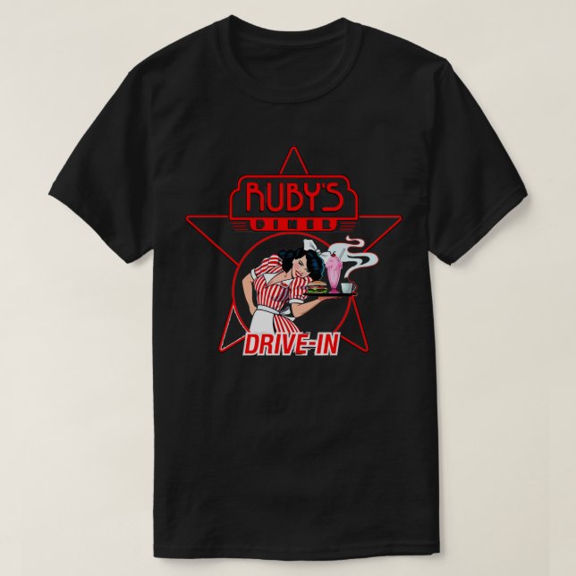 Camiseta Resto do Rubys Diner (Frente do Design)