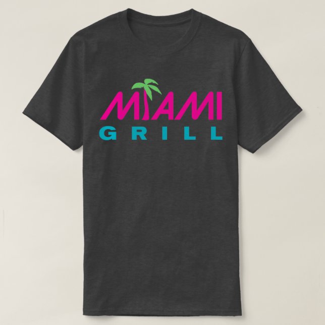 Camiseta Resto Sandwich Miami Subs Grill (Frente do Design)