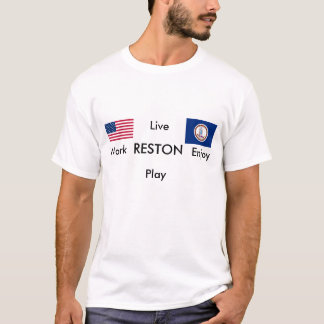 Camiseta Reston, Virgínia