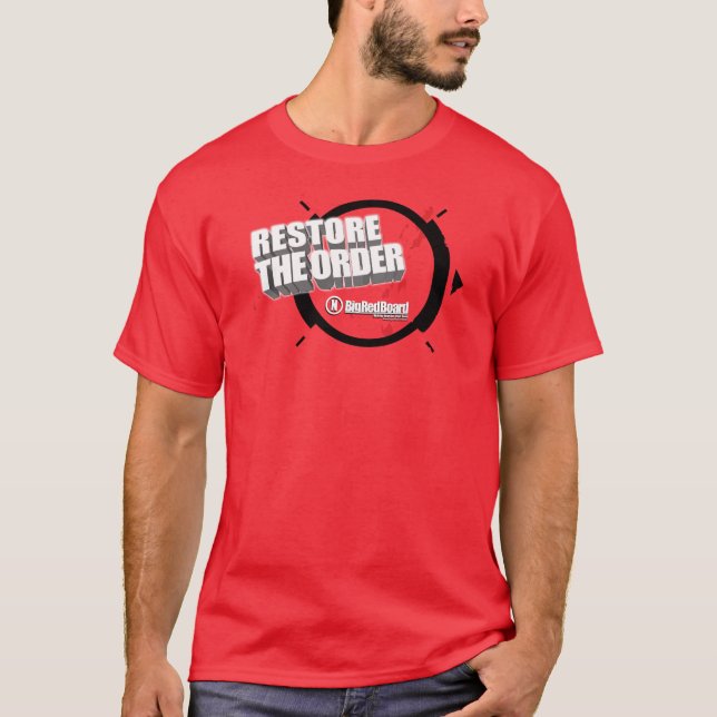 Camiseta RestoreTheOrder (Frente)