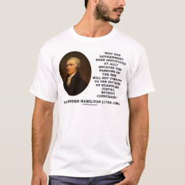 Camiseta Restrição de Paixão do Governo Alexander Hamilton