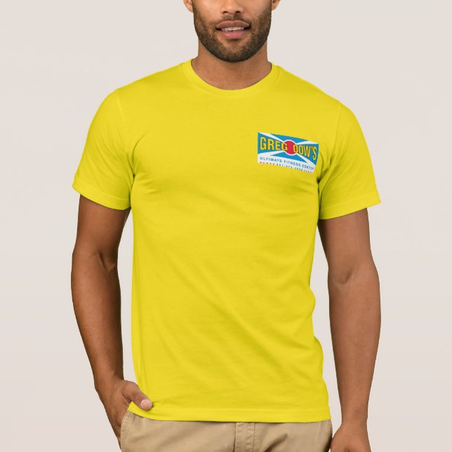 Camiseta Resultados, o t-shirt dos homens (Frente)