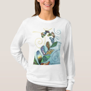 Camiseta Retalhos da samambaia da vida