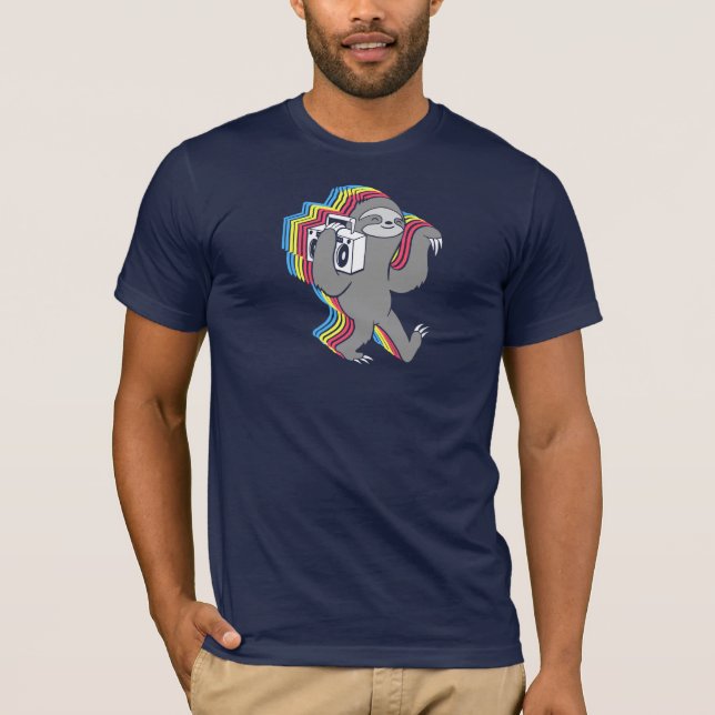 Camiseta Retarde doces (a preguiça de Boombox) (Frente)