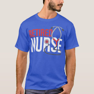 Camiseta Retimento de Estetoscópio de Enfermeira LPN Retiro