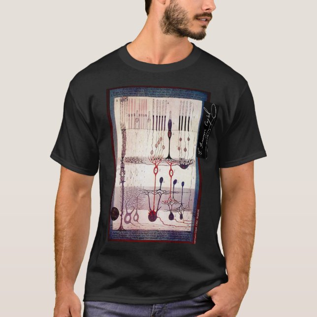 Camiseta Retina de Cajal (Frente)