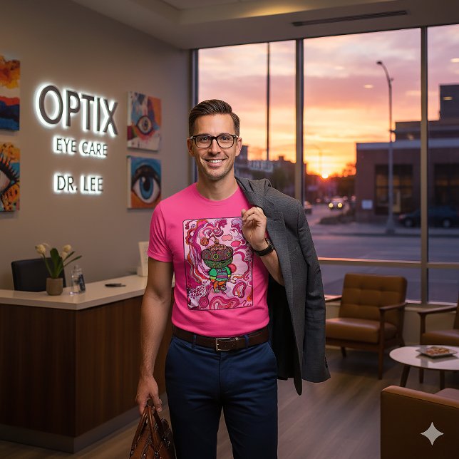 Camiseta Retina Oculus (Criador carregado)