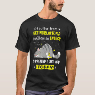 Camiseta Retinoblastoma Guerreiro Que Sofro De Retinoblasto