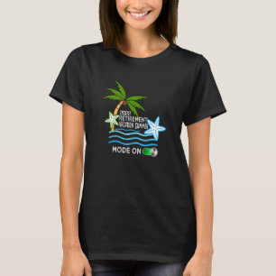 Camiseta Retirada 2022 Do Modo Verão De Férias De Trabalho 