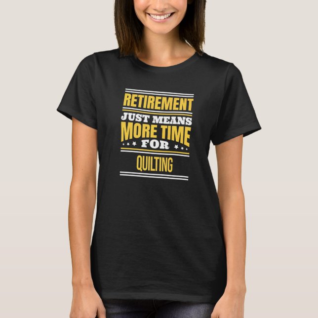 Camiseta Retirada de Quiltro Aposentando Reforma (Frente)