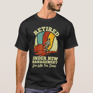 Camiseta Retirada de Retirada de Mens