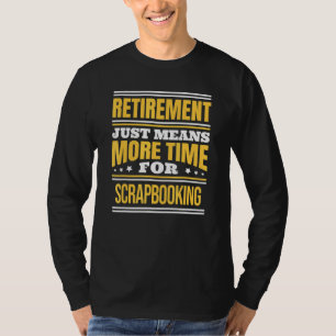Camiseta Retirada de Scrapbooking Dizendo Reforma