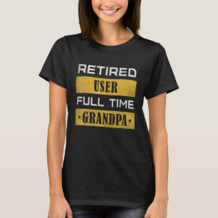 Camiseta Retirada de Vovô do Horário de Cheio do Usuário Re
