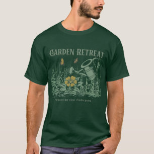 Camiseta Retirada Do Jardim - Onde Minha Alma Encontra Paz