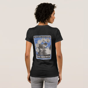 Camiseta Retirada do poster de guerra britânico.