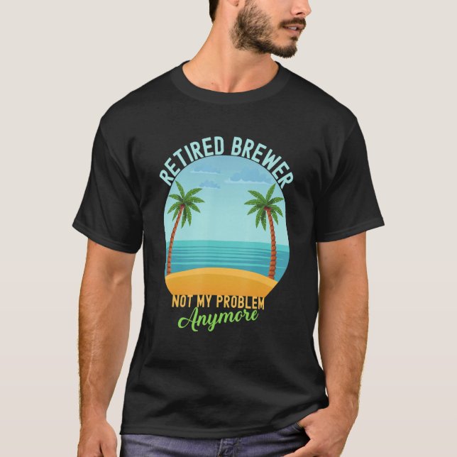 Camiseta Retirada Não É Meu Problema Mais Aposentar (Frente)