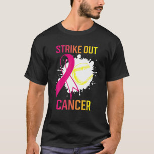 Camiseta Retirar o Cancer de mama Sensibilização Bola de 