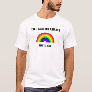 Camiseta Retire nosso arco-íris