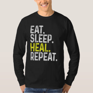 Camiseta Retire o aquecedor de sono Repetir o aquecedor de 