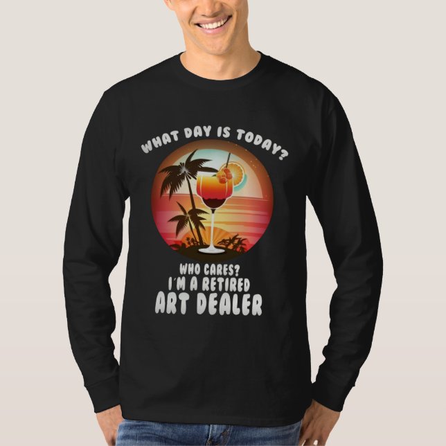 Camiseta Retired dealer retired  retirees (Frente)