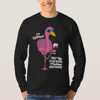 Camiseta Retired Flamingo Retirement Retiring Party Humor