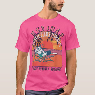 Camiseta Retired Mental Health Clinician Funny Vintage Reti
