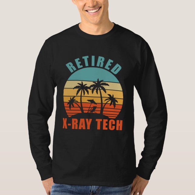 Camiseta Retired X Ray Tech  X Ray Tech Happy Retirement (Frente)