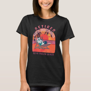 Camiseta Retireme do Marketing Manager do Comunicação apose