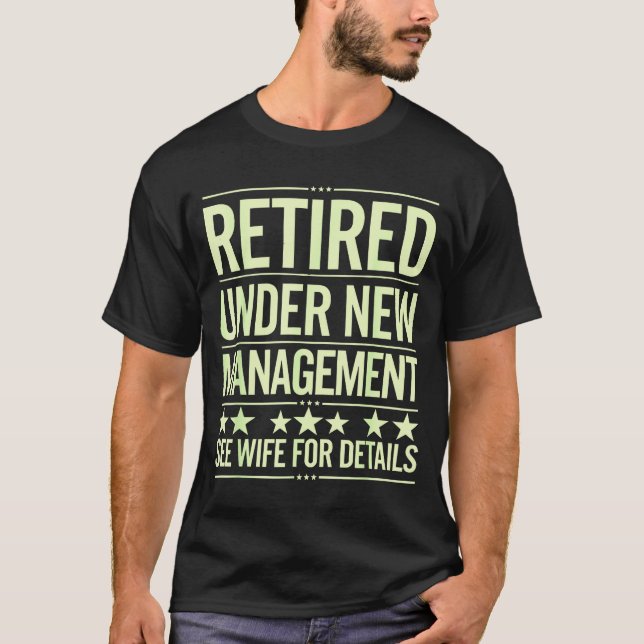 Camiseta Retirement Art For Men Dad Husband Retired Retirem (Frente)