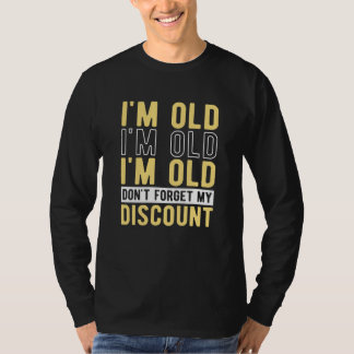 Camiseta Retirement Hilarious Retired  Don't Forget My Disc