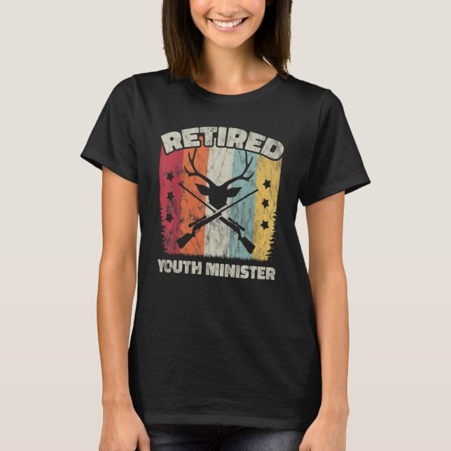 Camiseta Retirement Retired Youth Minister (Frente)