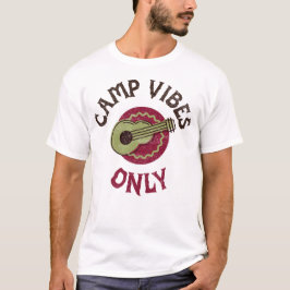 Camiseta Retiro de Acampamento Camp Vibes Only