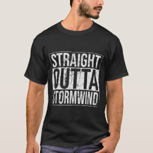Camiseta Reto da Aliança Divertida Wow do Vento Gamer Vinta