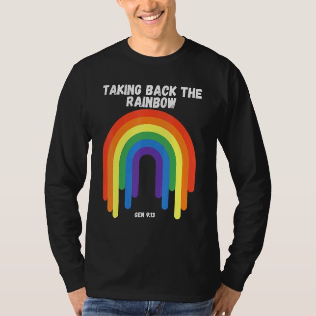 Camiseta Retomando O Baile de formatura Rainbow Genesis 913 (Frente)