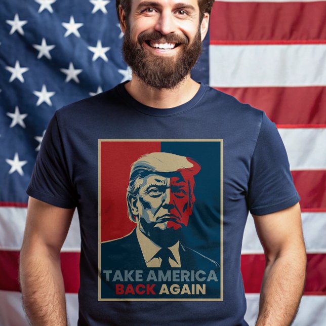 Camiseta Retomar A América Novamente Na Eleição Trump 2024 (Criador carregado)