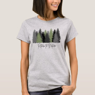 Camiseta Retornar À Natureza T-Shirt