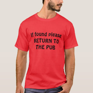 CAMISETA RETORNAR À PUB