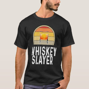 Camiseta Retorno De Álcool Para Bebidas Com Caça De Uísque