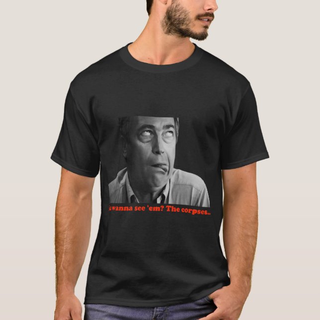 Camiseta Retorno do Burt menino retrô dos mortos vivos (Frente)