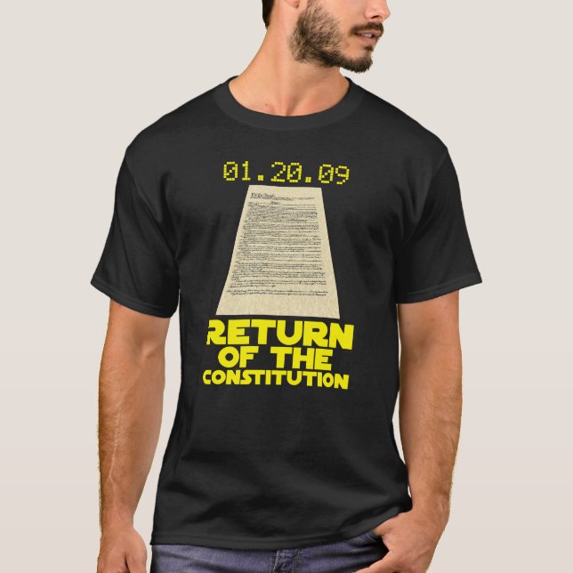 Camiseta "Retorno T da constituição" (Frente)