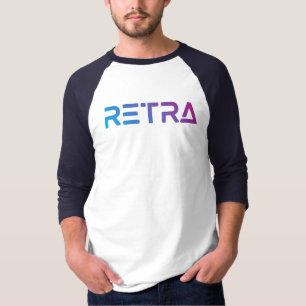 Camiseta Retra gradiente masculino
