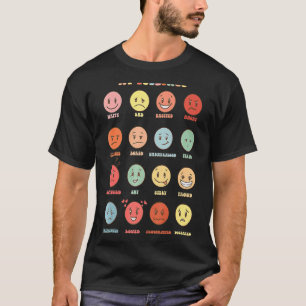 Camiseta Retrai Os Meus Sentimentos Emoção Enfrenta Saúde M