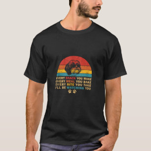 Camiseta Retrair Cada Pica Que Você Faz Engraçado Xuta Cão