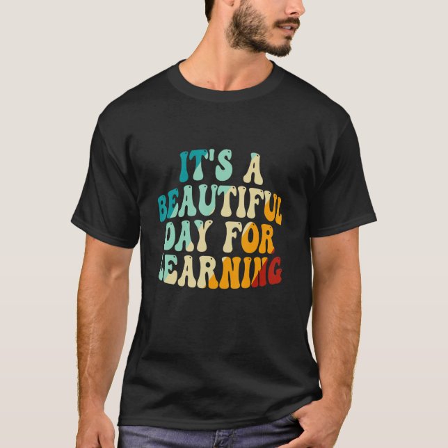 Camiseta Retrair É Um Belo Dia Para Aprender Criança De Pro (Frente)