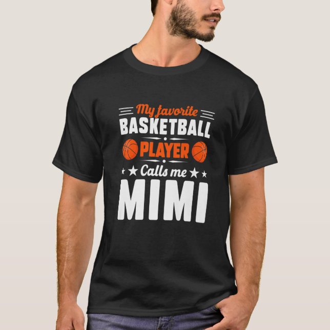 Camiseta Retrair Meu Jogador De Basquete Favorito Me Chama  (Frente)