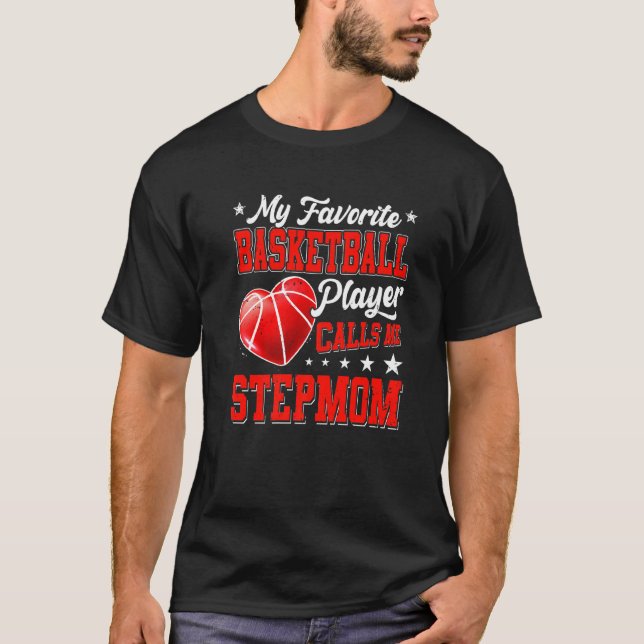 Camiseta Retrair Meu Jogador De Basquete Favorito Me Chama  (Frente)